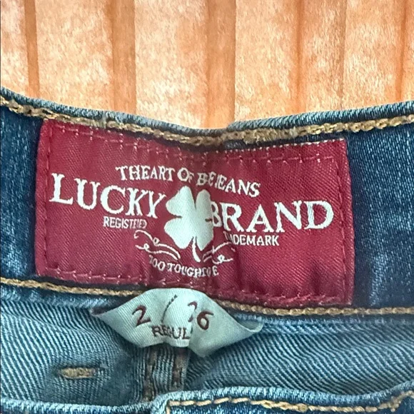Lucky Brand Sweet n Straight Blue Denim Jeans - Picture 2 of 6